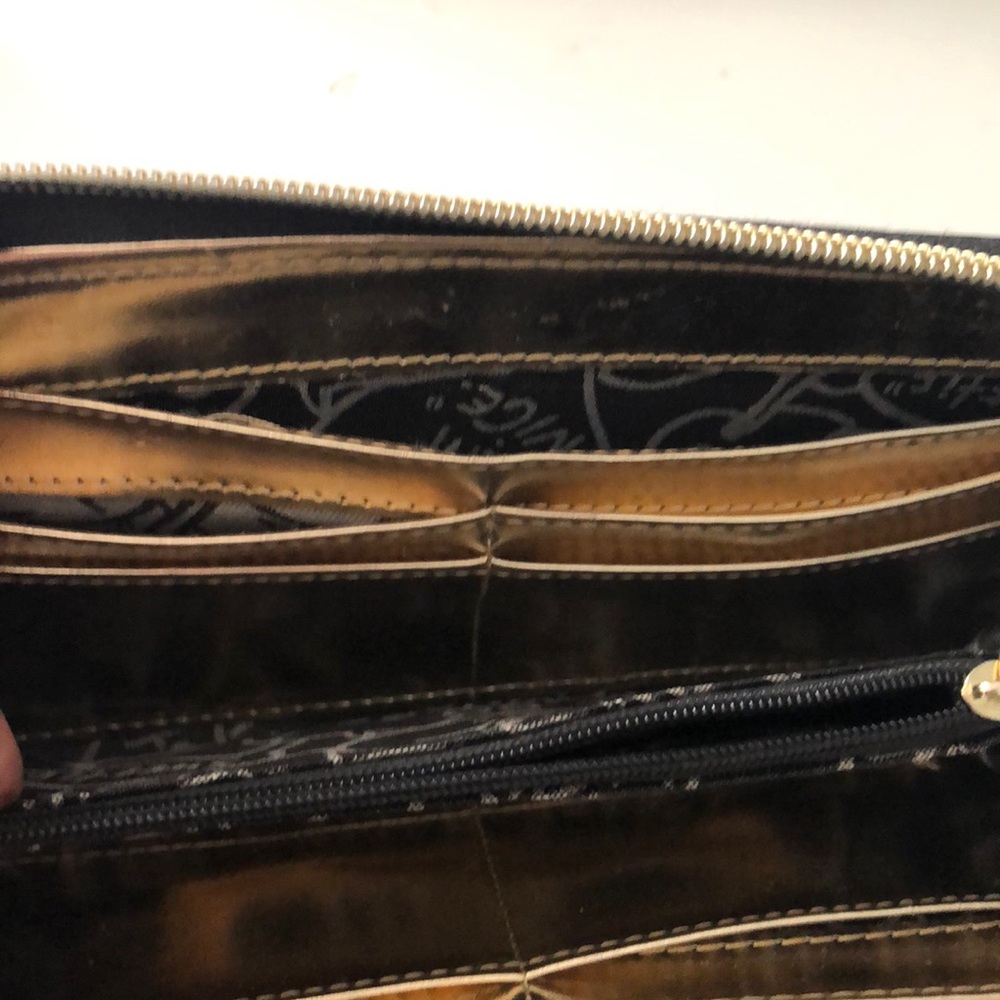 Betsy Johnson leopard clutch/wallet - Picture 4 of 8